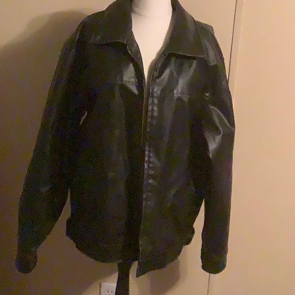 Used Magellan leather like material jacket